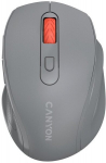 Canyoni juhtmevaba hiir 6 nuppu 2,4 Ghz 1600 Dpi tumehall
