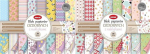 Dekoratiivpaber A4, 32 kujundust, scrapbooking