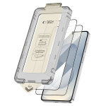 Grūditud kaitseklaas Samsung Galaxy S26+ (2 tk) &ndash; Tech‑Protect Quick Set+, must