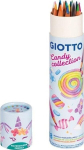Giotto Candy Collection v&auml;rvilised pliiatsid, 18 v&auml;rvi