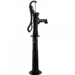 K&auml;sipump alusega, 40x23.9x135 cm, must, malm