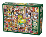 Puzzle 1000 t&uuml;kki "koerte maailmas" Cobble Hillis