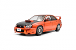 Diecast mudel Solido S1812304 Subaru Impreza Wrx Sti Orange Metallic 2003 1/18