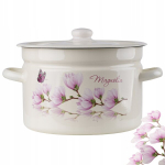 Emailpott 9l kaanega, Magnolia, kreem