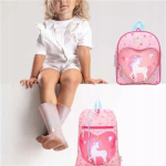 Seljakott-kott "happy Unicorn" roosa