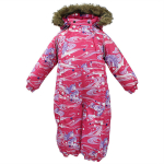 Huppa Laste talvekombe KEIRA, fuchsia pattern, 68