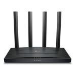 TP-LINK traadita ruuter ARCHERAX17, 1501 Mbit/s, kaheastmeline 2.4 GHz/5 GHz, 4 Ethernet porti, WPA3, must