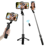 Selfie pulk (Selfie stick) Selfipulk telefonialusega, koos kaugjuhtimispuldiga, 1 tk
