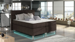Voodi Amadeo koos LED valgustusega 160X200 cm, pruun I