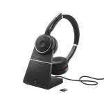 Mikrofoniga Jabra Evolve 75 SE UC - Bluetooth - Aktiivne m&uuml;rasummutamine - USB - Must