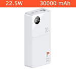 Cyke Q8 30000mAh 22,5W kiirlaadimisega mobiilne akupank LED-ekraaniga (Power Bank)