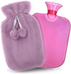 XIMU soojenduspadi, kuumaveekott, roosa, 2l