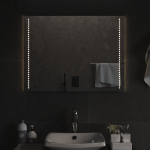vidaXL LED vannitoapeegel, 80x60 cm