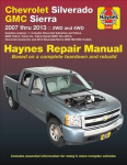 Chevrolet Silverado & GMC Sierra 1500 & Avalanche: Does Not Include 2007 Silverado Classic, Sierra Classic, Sierra Denali Classic, or Information Specific to Diesel Engine Models, Cng Models, Hybrids or Models Equipped with Rear-Wheel Steering
