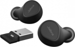 Juhtmevabad k&otilde;rvaklapid - JABRA - Evolve2 Buds MS - Aktiivne m&uuml;rasummutus - Bluetooth - USB-A
