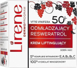 N&auml;okreem k&uuml;psele nahale Lirene Resveratrol 50+ p&auml;evaks ja &ouml;&ouml;seks, 50 ml