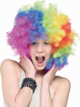 Parukas "Mega Afro", rainbow-coloured (PY-MAFTE) 9684