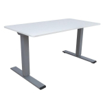 T&ouml;&ouml;laud ERGO OPTIMAL 2-mootoriga 140x80cm, hallikasvalge