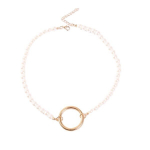 Kunstp&auml;rlitega kaelakee.