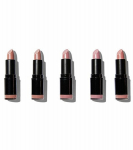 Makeup Revolution Matte Nude Lipstick Collection (5 pcs) - Set of five lipsticks 3.2g