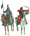 Kokkupandavad figuurid Italeri Chinese Cavalry XIIIth Century 6123