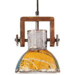 vidaXL t&ouml;&ouml;stuslik laelamp, 25 W, mitmev&auml;rviline, &uuml;mmargune, 19 cm, E27