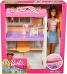 Barbie magamistuba nuku ja narivoodiga Fxg52