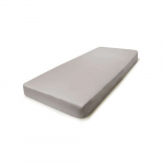 Riposo Premium satiinlina kummiga Light Grey, 80/90x200