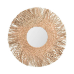 Seinapeegel Atmosphera Jungly Ringjas Naturaalne Luga (&Oslash; 80 cm)