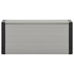 vidaXL aia j&auml;&auml;tmekast, hall, 85 x 34 x 40 cm