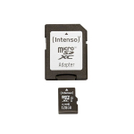 Telefoni m&auml;lukaart MEMORY MICRO SDXC 128GB UHS-I/W/ADAPTER 3423491 INTENSO