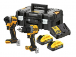 Akuga t&ouml;&ouml;riistakomplekt DeWalt DCK2050H2T-QW (DCD805 + DCF850), 18V, akuga