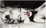 Maalimiskomplekt numbrite j&auml;rgi Muusa Marilyn 50x32