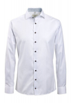 Meeste s&auml;rk Valge kontrastiga (Slim) Standard 23002S1