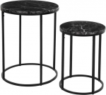 H&S Collection 2-osaline lisalaudade komplekt, must
