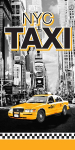 Puuvillane r&auml;tik NYC Taxi, 70x140 cm