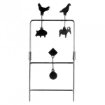 Laskmism&auml;rgid, p&ouml;&ouml;rlevad 6 m&auml;rki, must, 16,5 cm