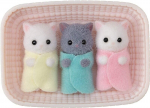 Sylvanian Families m&auml;ngufiguurid Persian Cat Triplets
