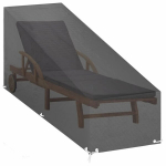 vidaXL p&auml;evitustooli kate, 12 aasaga, 200 x 65 x 35/60 cm, pol&uuml;et&uuml;leen
