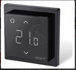 Elektrooniline programmeeritav termostaat Devi DEVIreg Smart Black