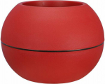 RIVIERA - BALL FLOWER POT - D40 - Red