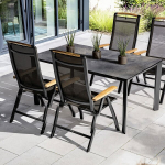 St&oacute;ł ogrodowy Edge 220 x 95 cm HPL antracyt KETTLER