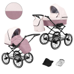 Universaalne vanker ROMANTIC Kunert 2in1 Pink ECO