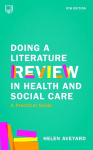 Doing a Literature Review in Health and Social Care: A Practical Guide, 5th edition