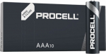 Duracell Procell AAA lr03/mn2400 leeliseline element, 10 tk.