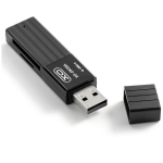 XO kaardilugeja 2 in 1 DK05A USB 2.0 must
