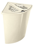 Pesukorv Branq Zebra 45 L, beež
