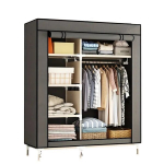 Vabalt seisev riidekapp, 170 x 105 x 45 cm, 105CM-N-105Z-Rudos susukamos durys