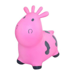 T&auml;ispuhutav kummist h&uuml;ppav hobune &ndash; roosa