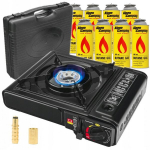 Matkapliit Silver 2in1 + gaasikassetid 8 tk